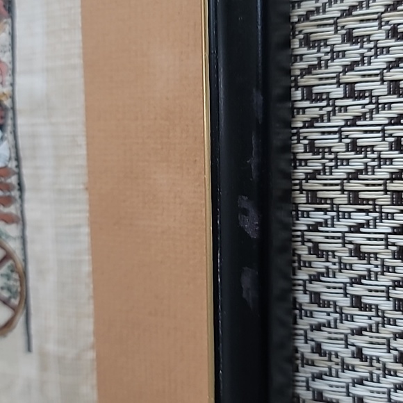 Framed papyrus pharaoh painting - Picture 3 of 7